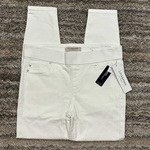 Liverpool Sienna Pull-On Ankle Skinny Jeans Sz 6/28 NWT | Liverpool Skinny Jean- - Picture 1 of 14